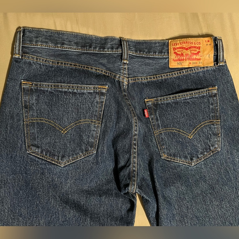 Levi 501 jeans 34x34